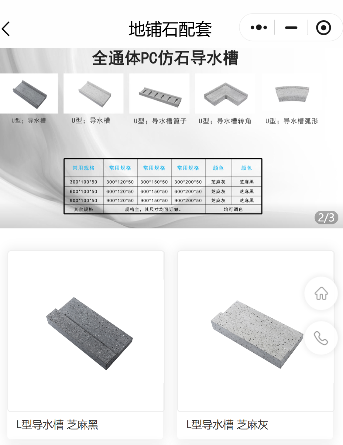 Drainage accessory overview